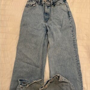 Abercrombie & Fitch Light Blue Straight Leg Jeans